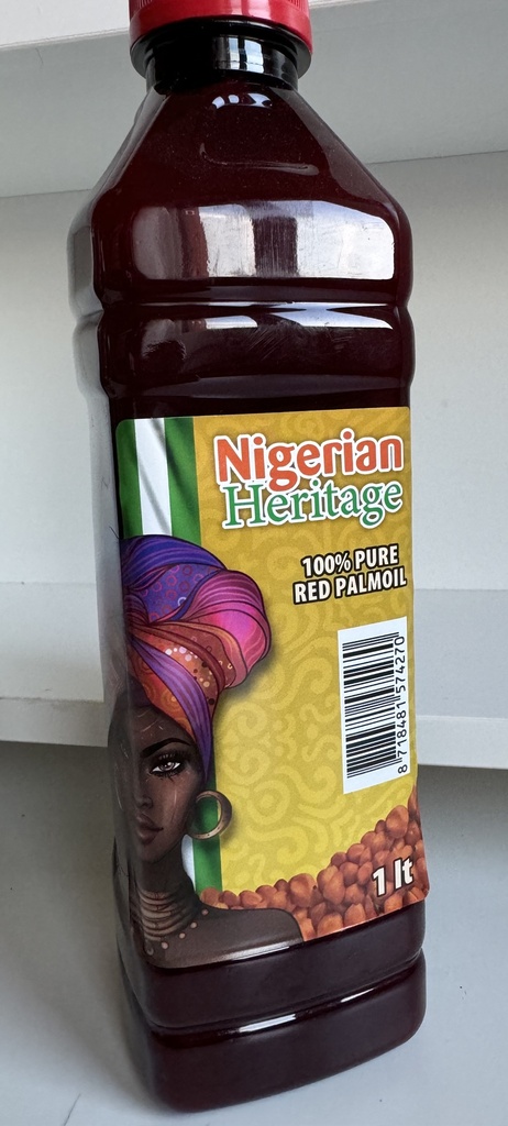 NIGERIAN HERITAGE - RED PALM OIL 1L